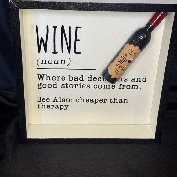 Other - Wine Definition Wall Art